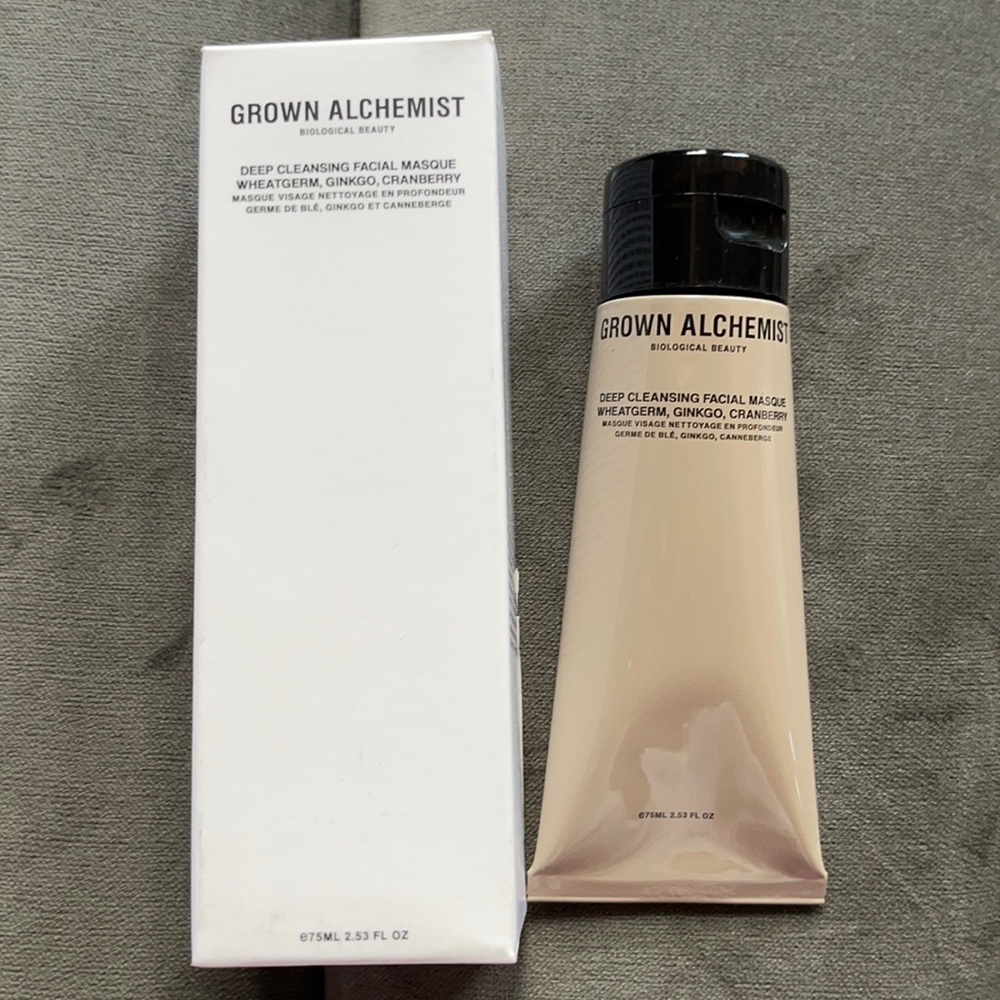 Grown Alchemist deep cleansing facial masque 75ml mask full size brand new